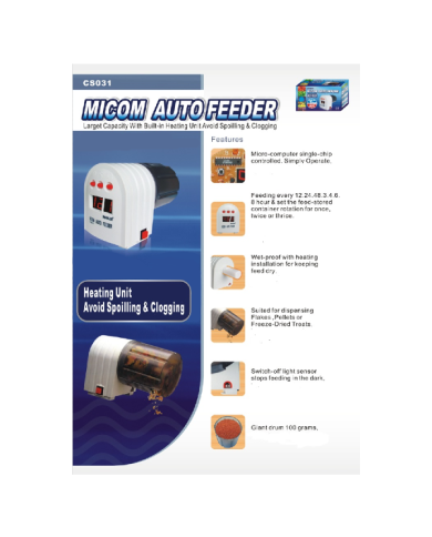 Ferribiella Mangiatoia Automatica Per Acquari Ferribiella Mangiatoia Automatica Per Acquari