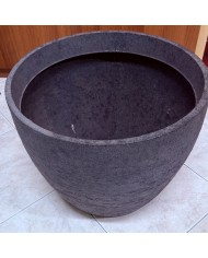 Vaso Round Pot Charcoal